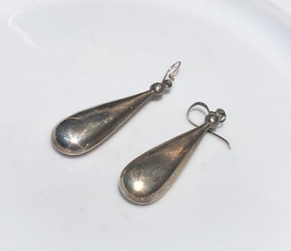 Pair of Silver Earrings