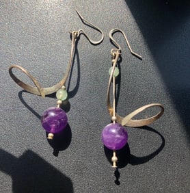 Pair of Silver Earrings