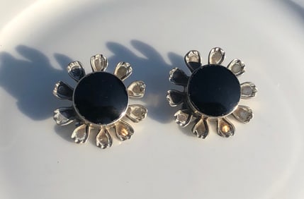 Pair of Silver Earrings