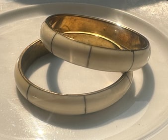 Pair of Carved Bracelets