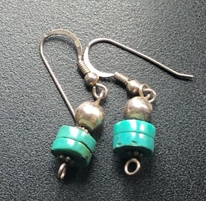 Pair  of Silver  Earrings