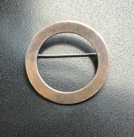 Vintage Silver Brooch Pin