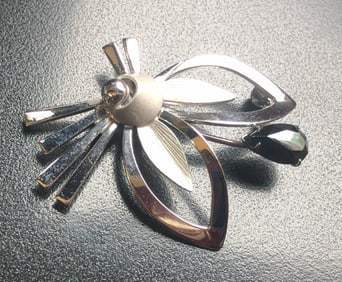 Denmark Silver Brooch Pin