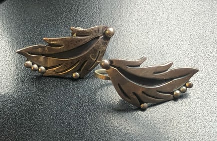 Pair of Silver Earrings