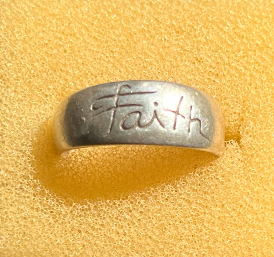 Vintage Silver Ring: Vintage Silver Ring, Size 7