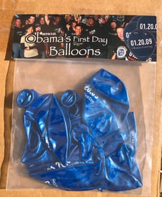 Obama's First Day Balloons Jan 20,2009
