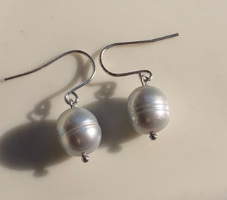 Pair of Pearl Earrings