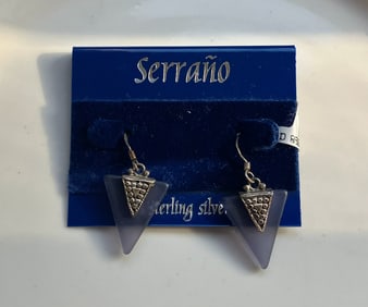 Pair of Silver Earrings