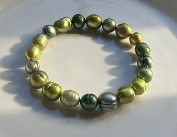 Vintage Pearl Bracelet
