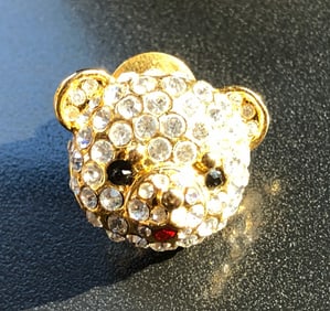 Vintage Bear Pin