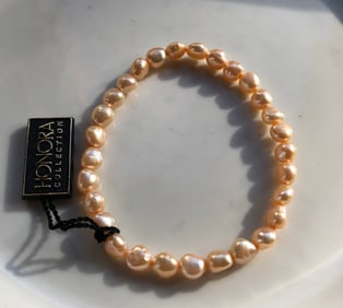 Vintage Pearl Bracelet