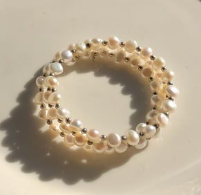 Vintage Pearl Bracelet