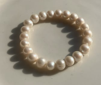 Vintage Pearl Bracelet