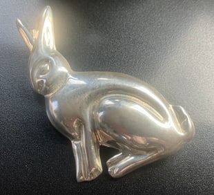 Vintage Silver Brooch Pin