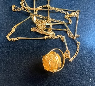 Vintage Gold Plated Necklace