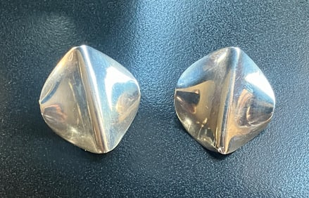 Pair of Silver Earrings