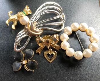 Group of Brooch Pins