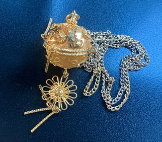 Vintage Gold Plated Necklace