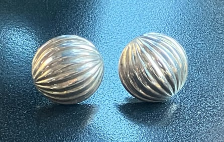 Pair of Silver Earrings