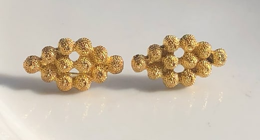 Pair of Gold Filled Earrings