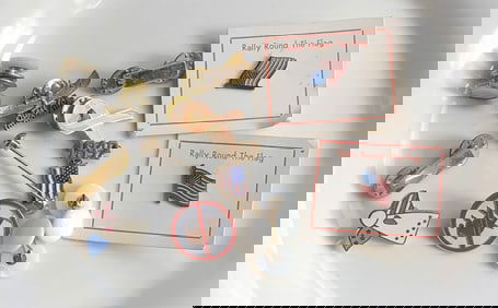 Group of Pins and Men's Jewelry