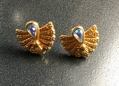 Pair of Gold Filled Earrings