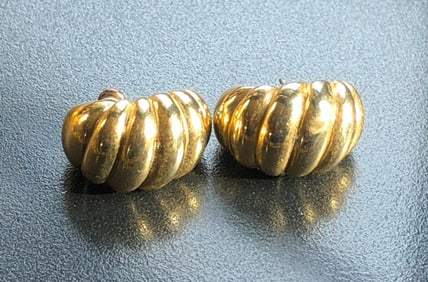 Pair of Gold Filled Earrings