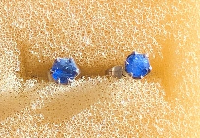 Pair of Sapphire Earrings
