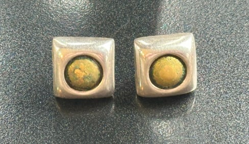Pair of Silver Earrings