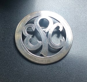 Vintage Silver Brooch Pin