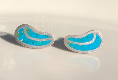 Pair of Silver Earrings