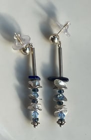 Pair of Silver Earrings