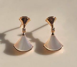 Pair of gold Plated Earrings