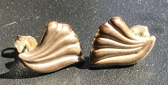 Pair of Silver Earrings