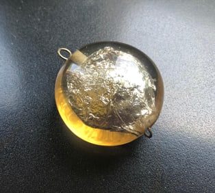 Vintage Glass Pendant