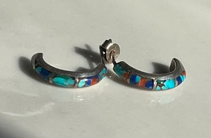 Pair of Silver Earrings