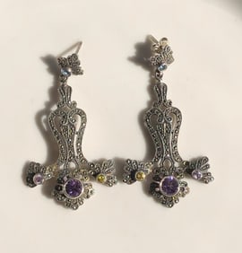 Pair of Silver Earrings