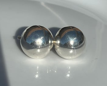 Pair of Silver Earrings