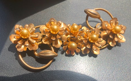 Vintage Silver Brooch Pin