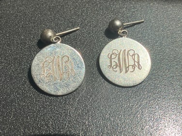 Pair of Silver Earrings