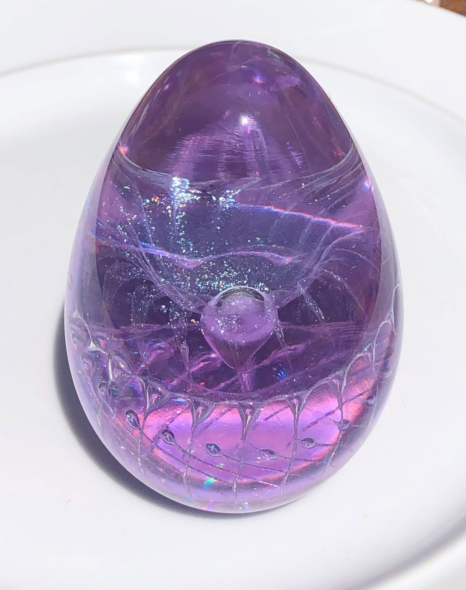 Vintage Glass Paperweight: Vintage Glass Paperweight