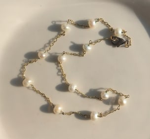 Vintage Pearl Necklace