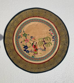 Vintage Embroidery Panel