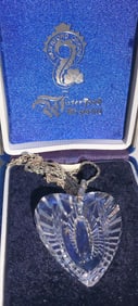 Waterford Crystal Pendant with Silver Chain