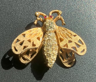 Vintage Gold Filled Brooch Pin