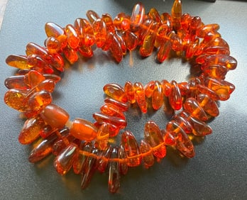 Vintage Amber Necklace