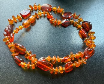 Vintage Amber Necklace