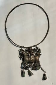 Antique Chinese Silver Necklace