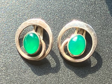 Pair  of  Silver Earrings