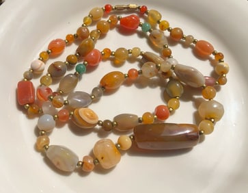 Vintage Carnelian Necklace